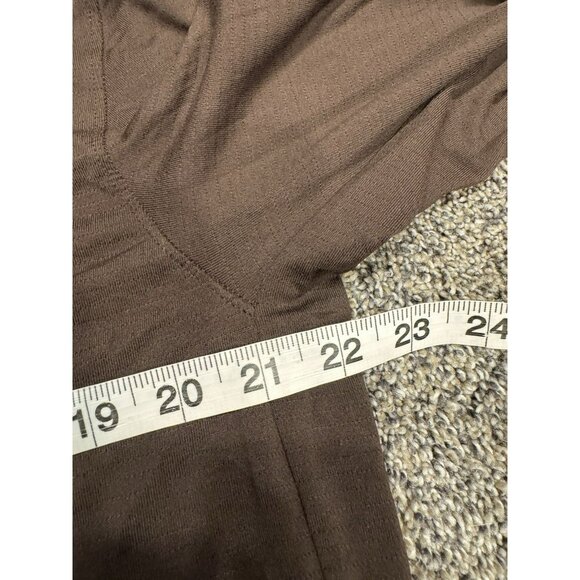 Lululemon Men’s Long Sleeve License To Train Shirt Brown Large - Picture 5 of 5